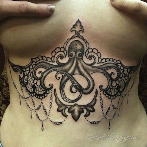 46 Feminine Lace Tattoo Designs