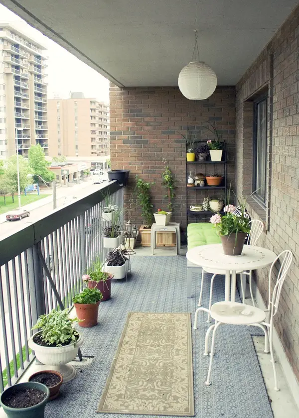 52 Smart Decorating Ideas for Small Balcony