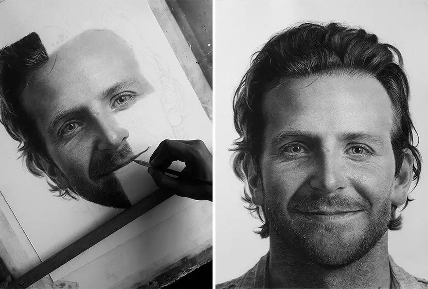 Young Artist Uses Graphite to Create Stunningly Realistic Portraits