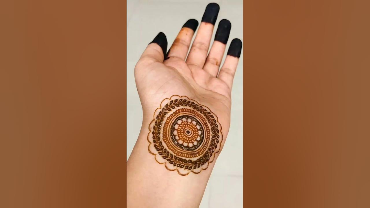 Simple Arabic Mehandi Design | Easy and Quick Henna Tattoo… | Flickr