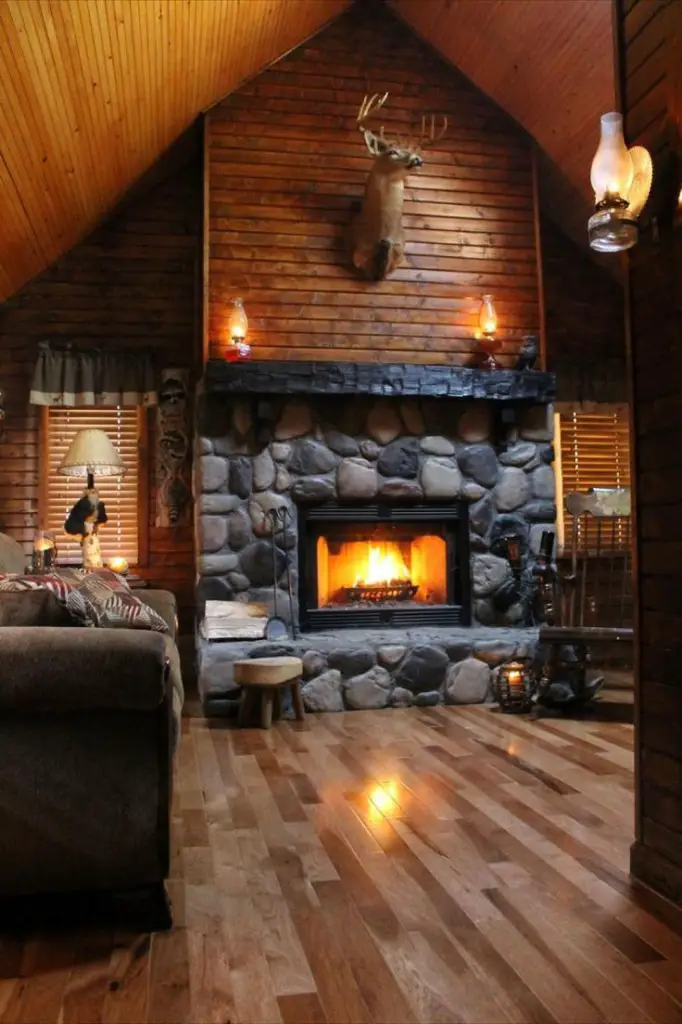 30 Dreamy Cabin Interior Designs