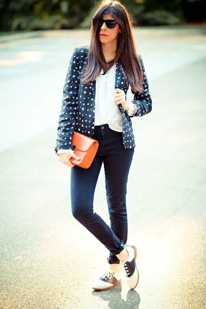 46 Trendy Ideas for Combining Blazer with Jeans
