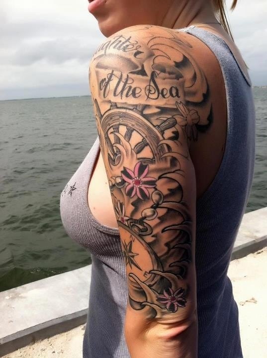 Half Sleeve Tattoo Ideas For Women