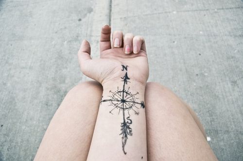 compass-tattoo-design27