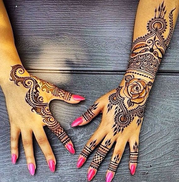 15 Simple Henna Tattoo Mehndi Designs  Bling Sparkle