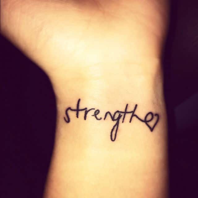 50 Meaningful One Word Tattoo Ideas For Men Or Women  YourTango