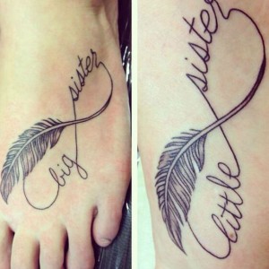 32 Inspiring Sister Tattoo Design Ideas