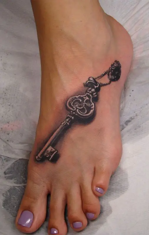 lock-key-tattoo-design-idea-ink387