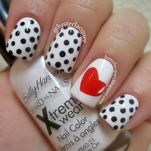 36 Cute Nail Art Designs for Valentine’s Day