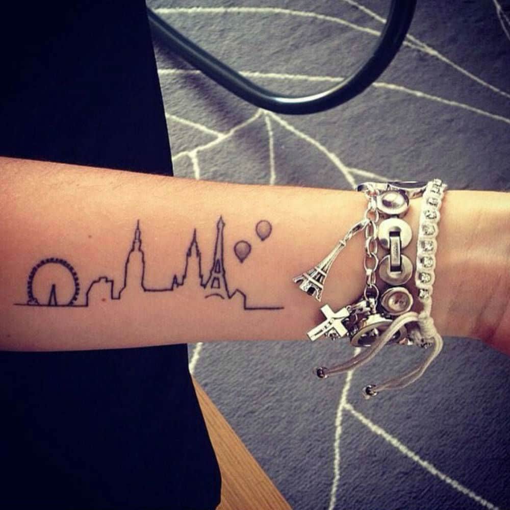 20 Magnificent Skyline Tattoos