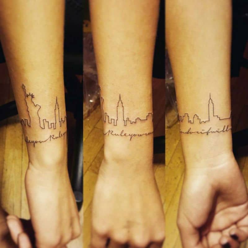 TATTOOSORG  Skyline Tattoo Artist ELË MAGS NYC