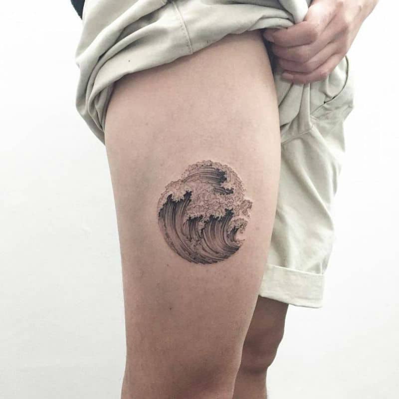 125 Arranging Wave Tattoo Design Ideas