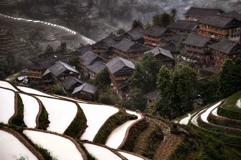 Mountain Village, China