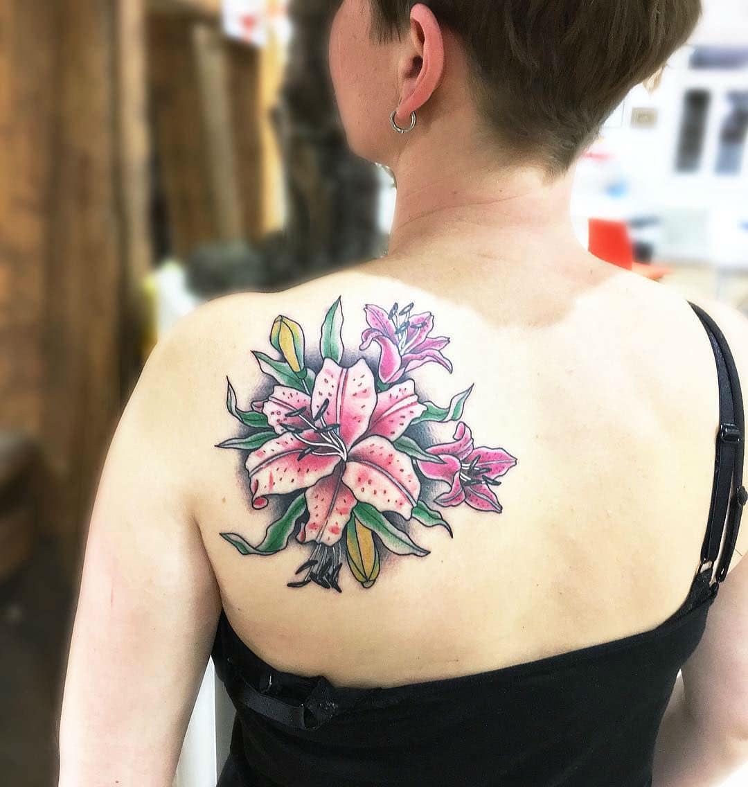 30 lily tattoo Ideas Best Designs  Canadian Tattoos