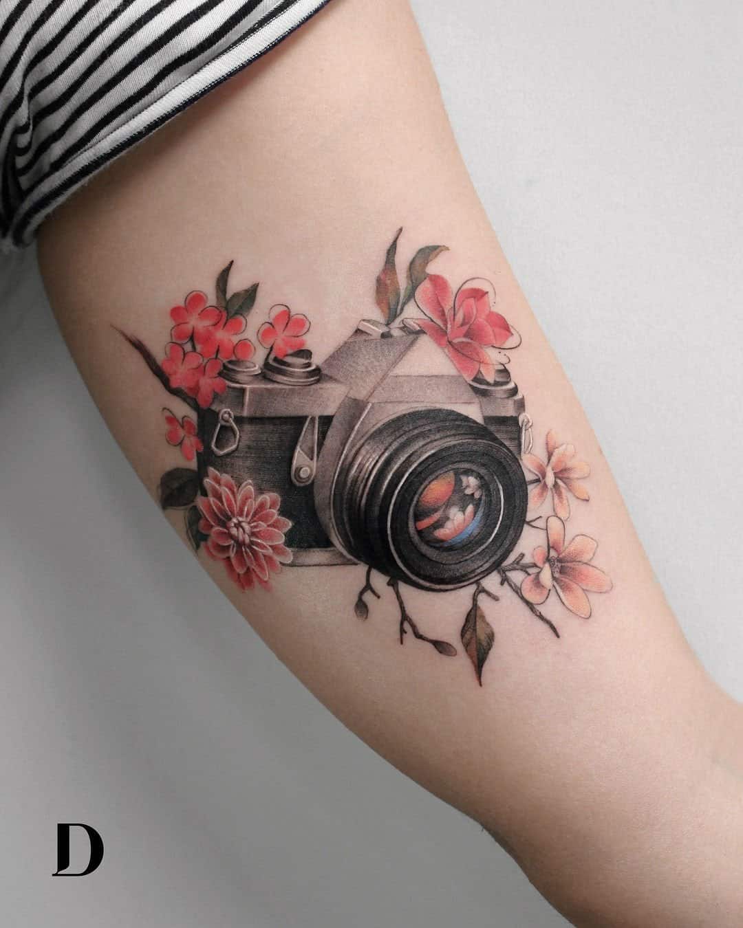 Camera  Camera Tattoo Designs  690x690 PNG Download  PNGkit