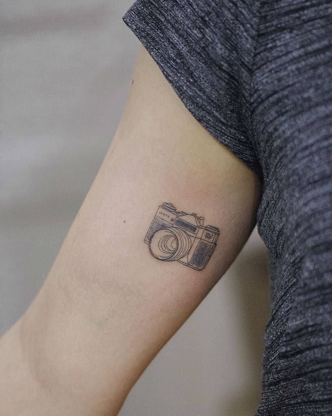 Details more than 76 small camera tattoo super hot - thtantai2