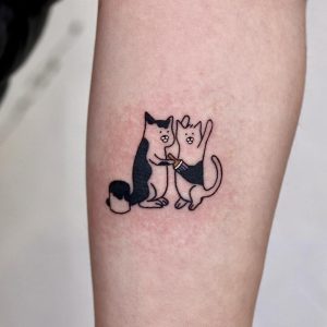 Absolutely Cute Pet Tattoos by Jihee Kim