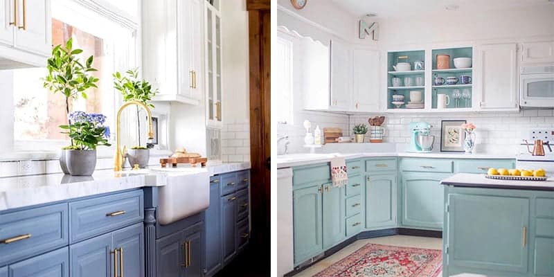 24 Royal and Warm Blue Kitchen Design Ideas