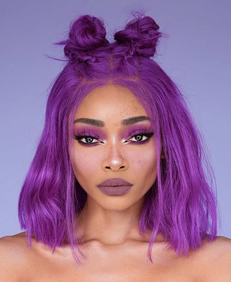 Hot Looks for Purple Hair Hot Looks for Purple Hair