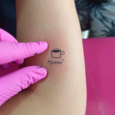 20 Lovely Coffee Tattoos Designs – The Proper Way to Start Your Day