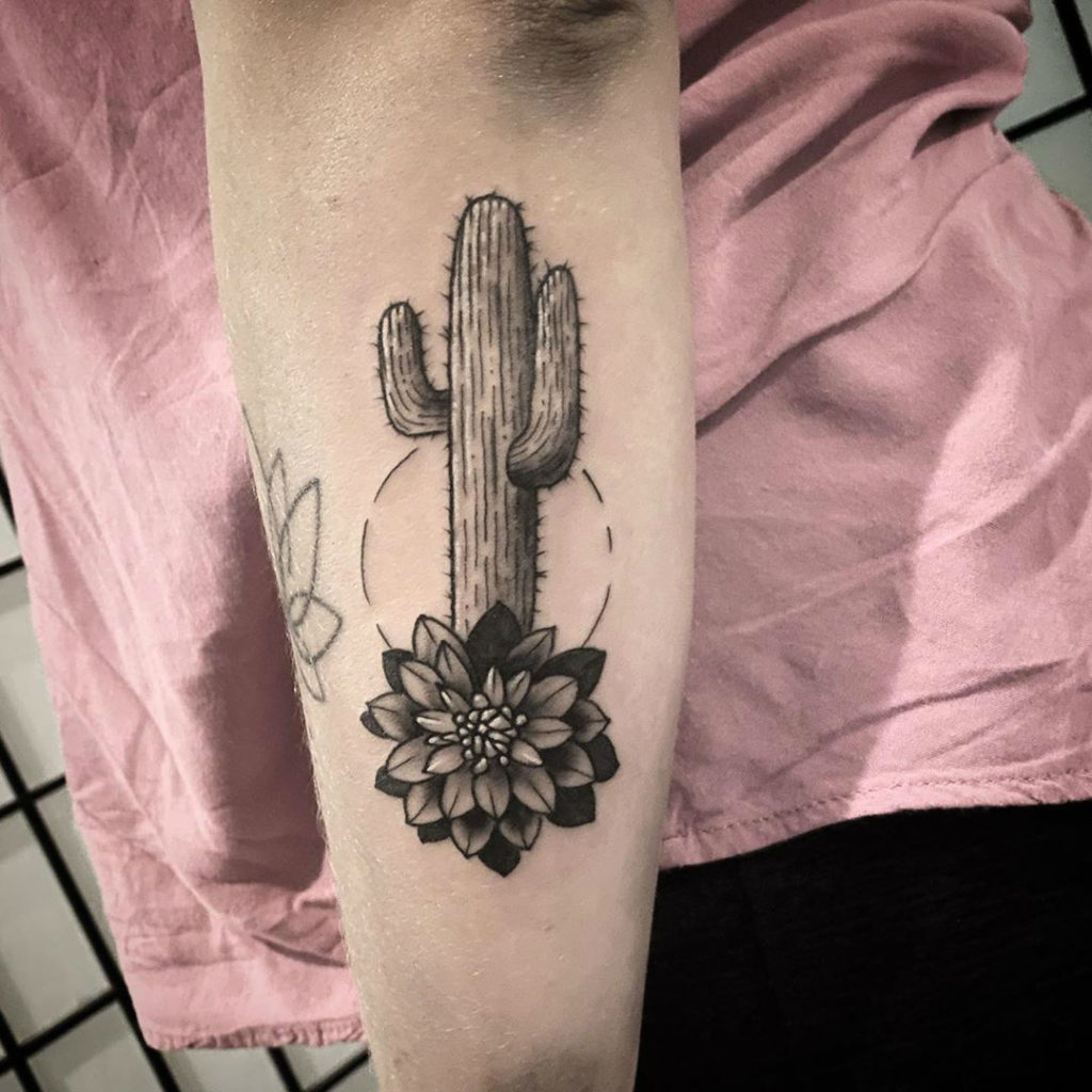 24 Fascinating Cactus Tattoo Ideas and Their Meanings