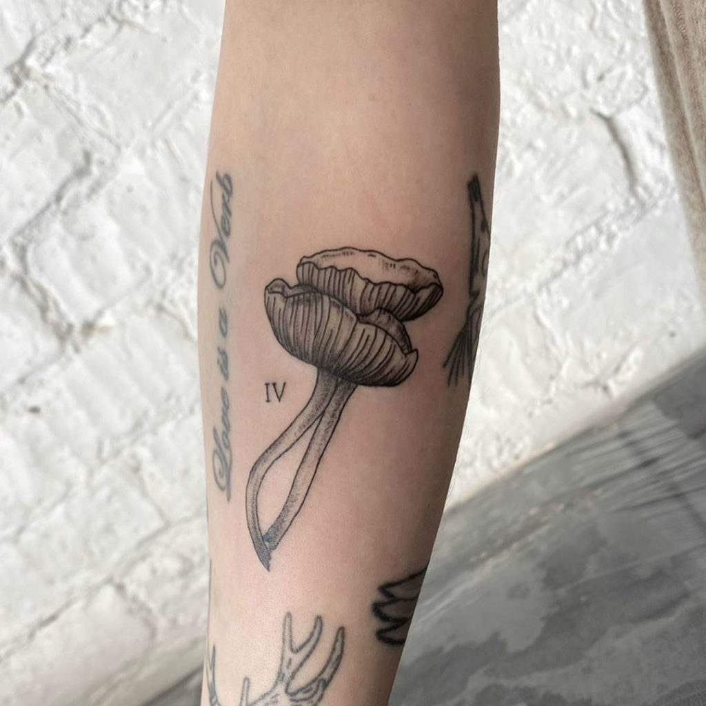 24 Quirky Mushroom Tattoo Designs and Popular Meanings