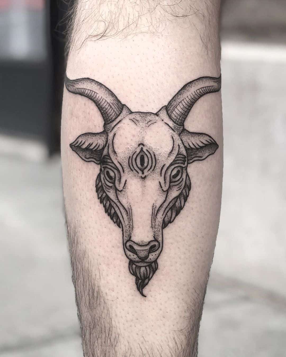 20 Glorious Goat Tattoo Designs and the Meaning of the Symbol – SORTRA