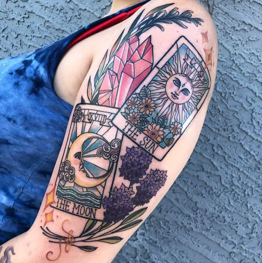 101 Amazing Tarot Card Tattoo Ideas To Inspire You In 2023  Outsons
