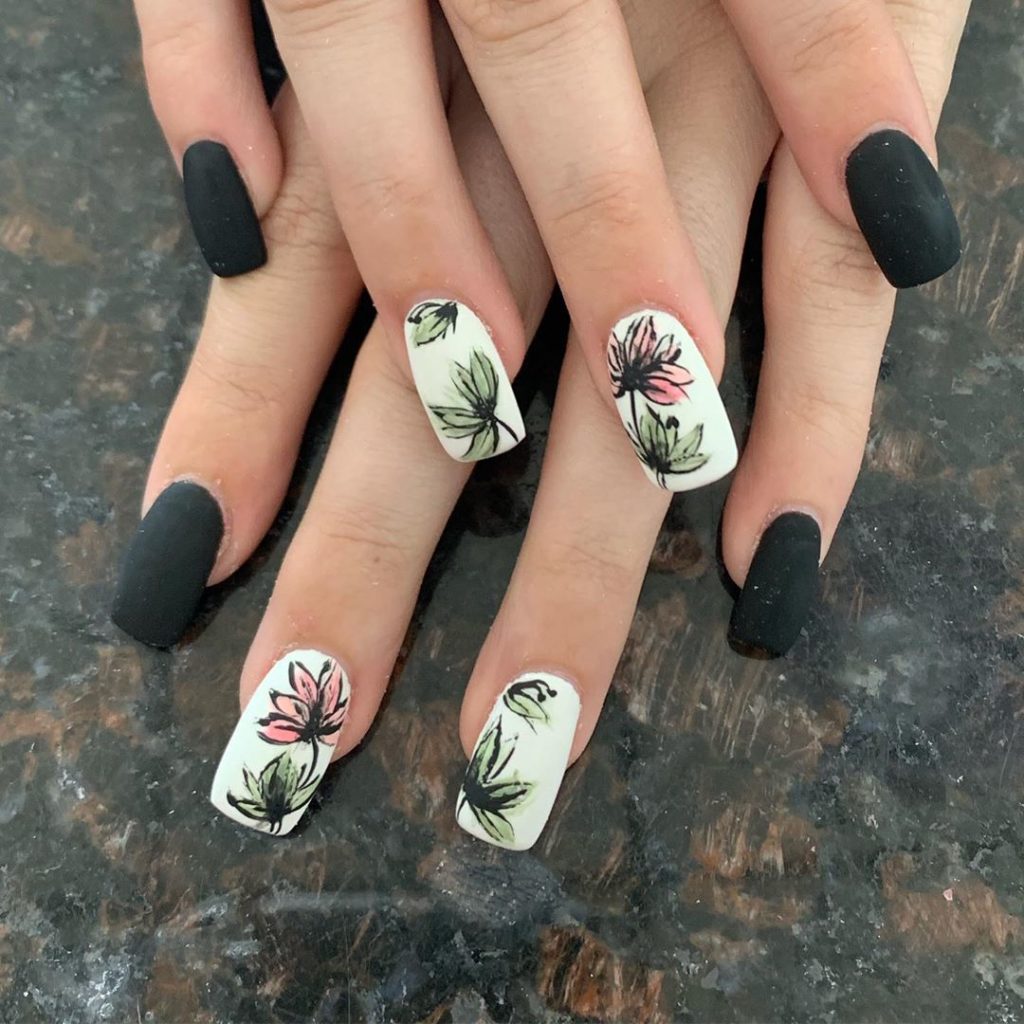 23 Most Favourited Lotus Nail Art Examples SORTRA