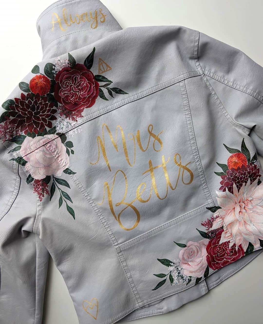 Designer Creates Gorgeous Hand-Painted Jackets for Your Special Occasions