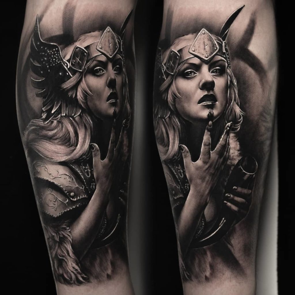 Dark and Bold Tattoo Designs by Maxim Denisenko