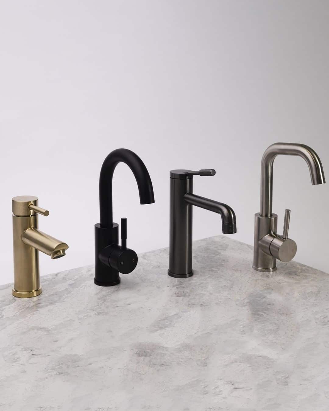 a series of different kitchen faucet design 