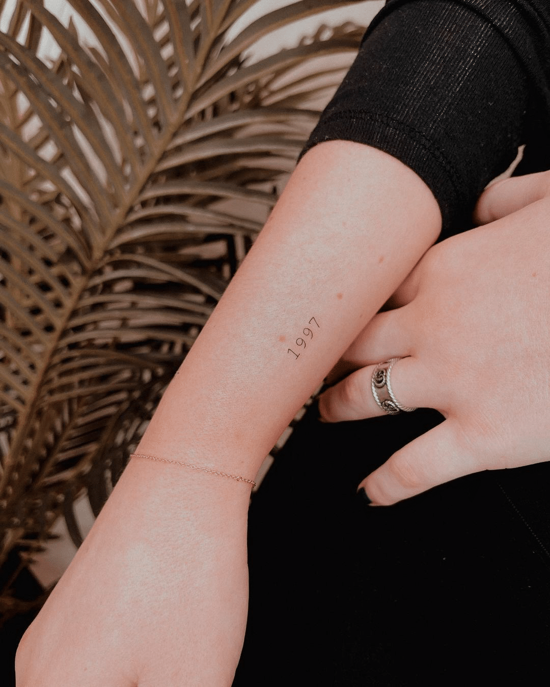 small arm tattoo idea for girls